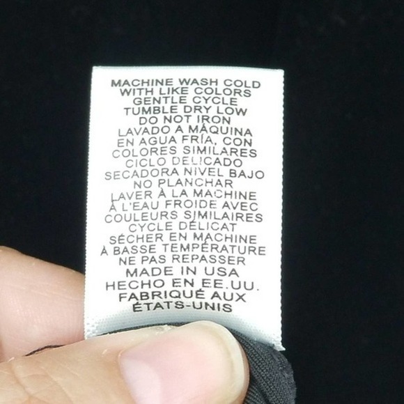 Rachel Pally Black Long Sleeve Velvet Scoop Neck Bodycon Dress Size Small - Picture 6 of 6